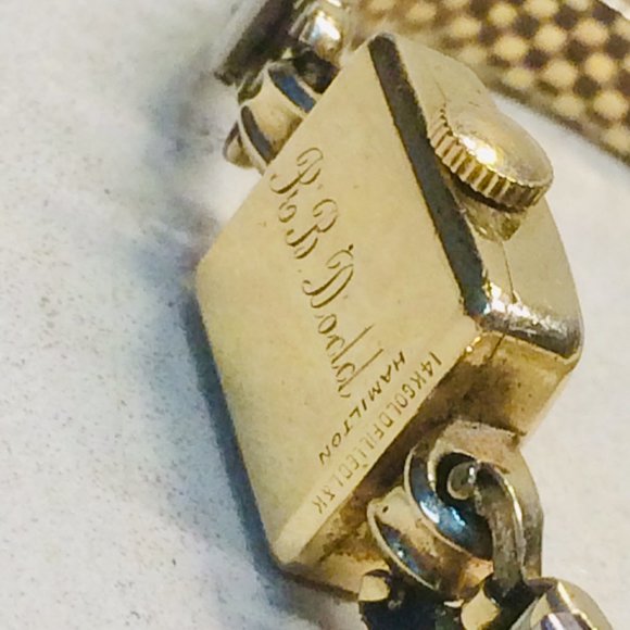 Hamilton 14k Gold Filled Watch main image 10